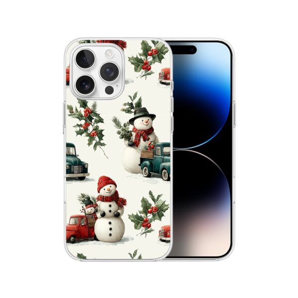 Etui do iPhone 14 Pro Max, Przytulne święta, Zimowe miasteczko