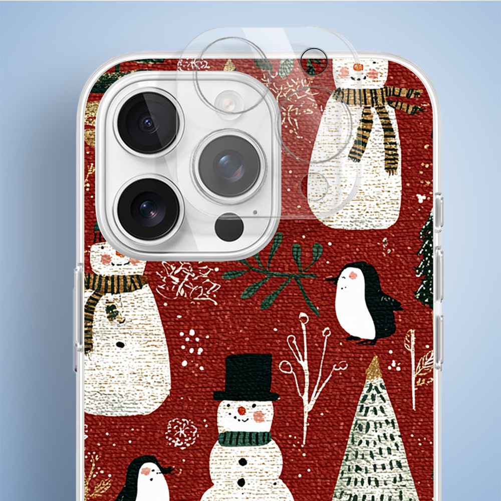 Etui do iPhone 14 Pro z MagSafe, Przytulne święta, Rustykalna świąteczna kraina5