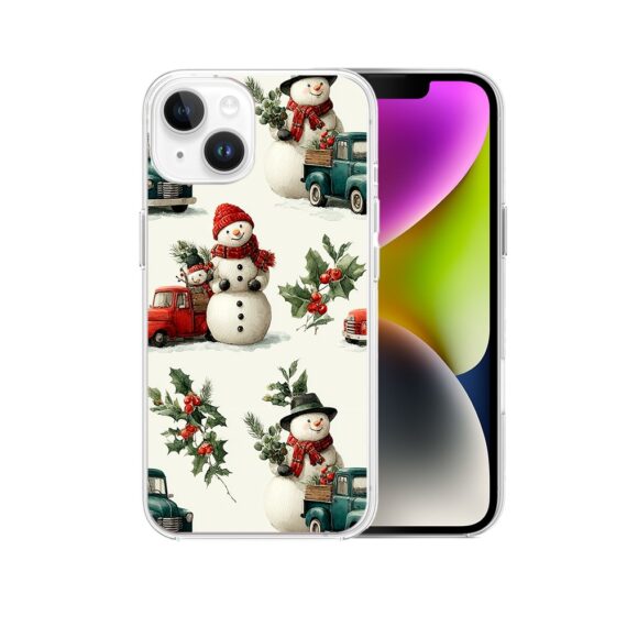 Etui do iPhone 14, Przytulne święta, Zimowe miasteczko3