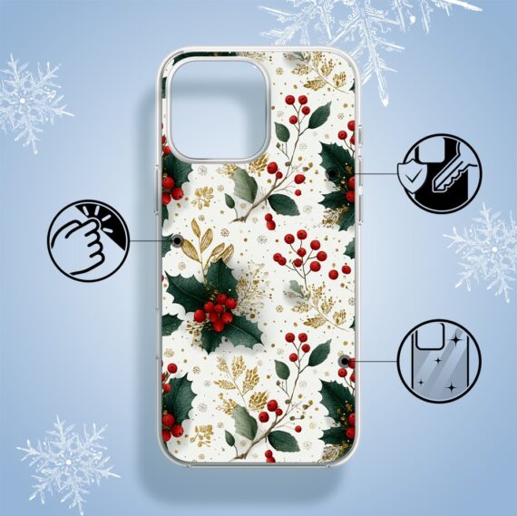 Etui do iPhone 15 Pro Max z MagSafe, Przytulne święta, Ozdoby świąteczne1