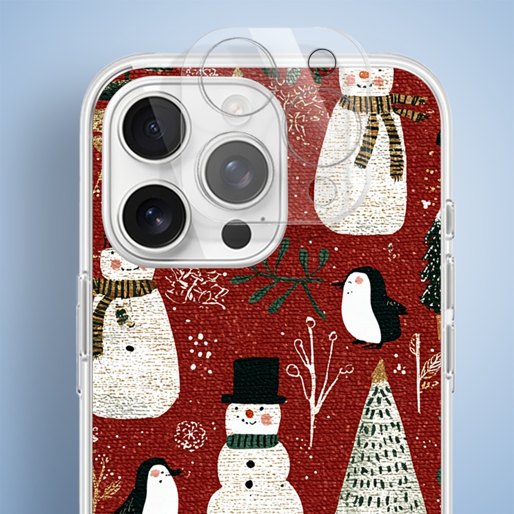 Etui do iPhone 15 Pro Max z MagSafe, Przytulne święta, Rustykalna świąteczna kraina5