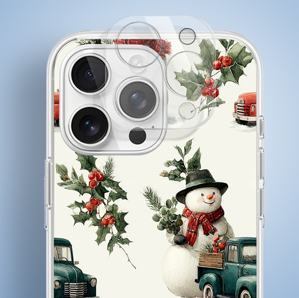 Etui do iPhone 15 Pro Max z MagSafe, Przytulne święta, Zimowe miasteczko5
