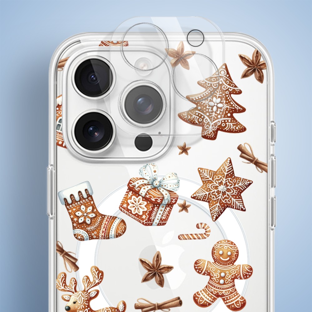 Etui do iPhone 15 Pro Max z MagSafe, magia pierniczków, przeźroczyste 15 pro-5