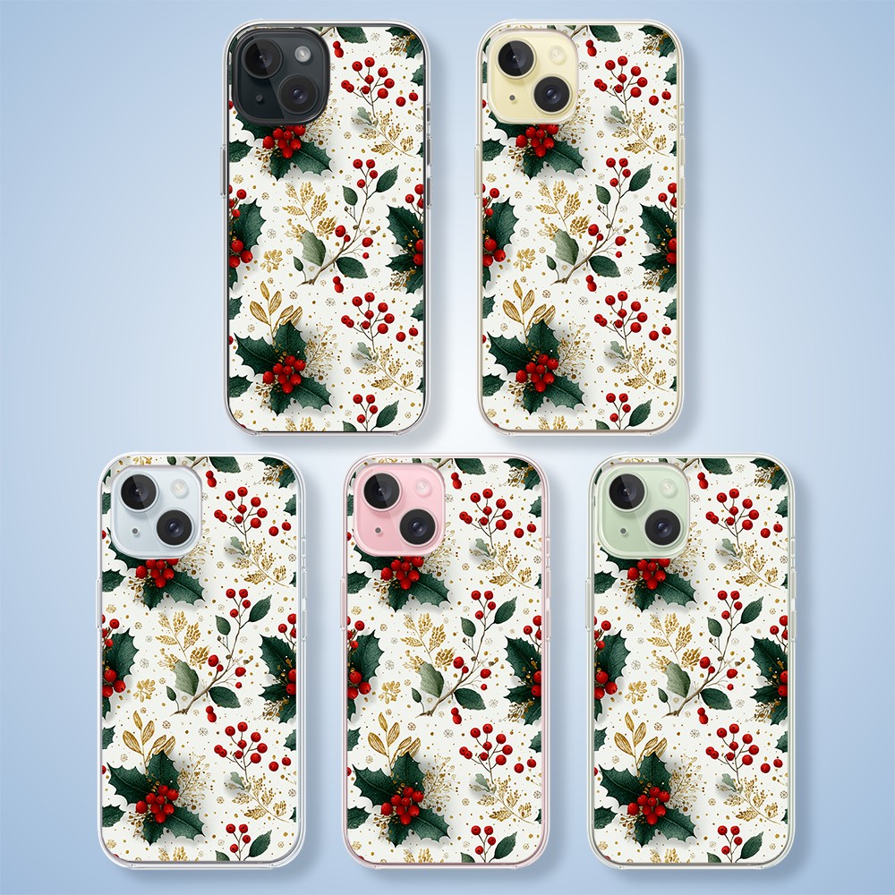 Etui do iPhone 15, Przytulne święta, Ozdoby świąteczne2