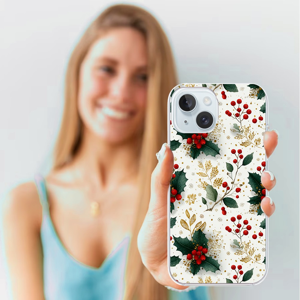 Etui do iPhone 15, Przytulne święta, Ozdoby świąteczne3
