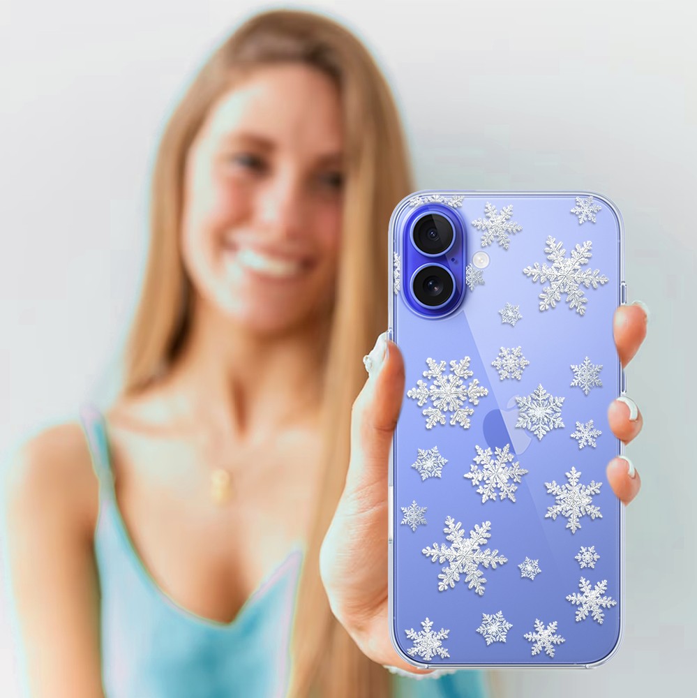 Etui-do-iPhone-16-Plus-Zimowa-magia-Delikatne-platki-sniegu-POP5