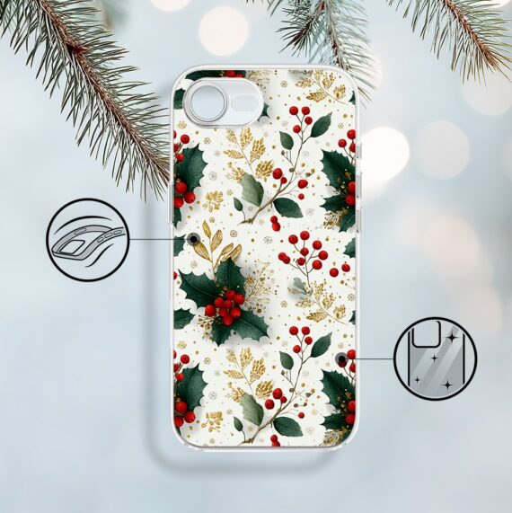 Etui do iPhone 16e, Przytulne święta, Ozdoby świąteczne (6)