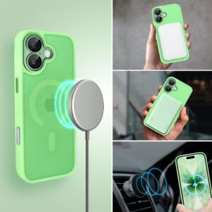 Zielone etui do iPhone seria Color Flush
