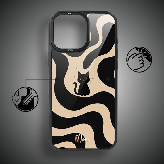 Etui do iPhone 17 IBIZU DropGuard Matt z MagSafe, Bella Fantasia, Słodkie miau (6)