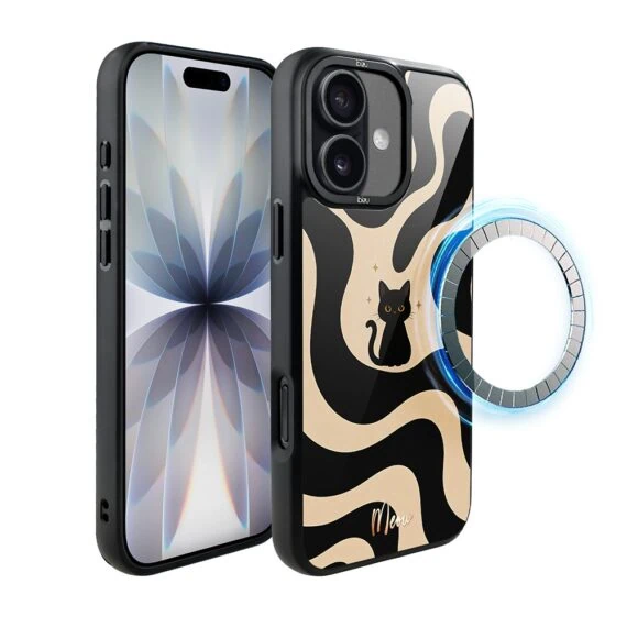Etui do iPhone 17 IBIZU DropGuard Matt z MagSafe, Bella Fantasia, Słodkie miau (7)