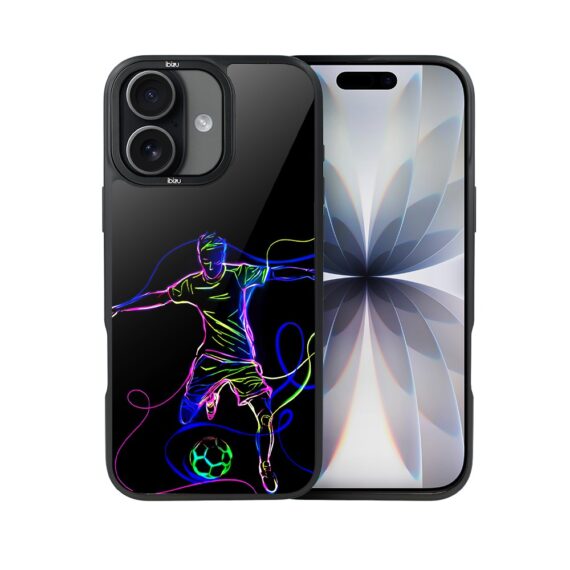 Etui do iPhone 17 IBIZU DropGuard Matt z MagSafe, #ElectroMove, Moc football’u (2)