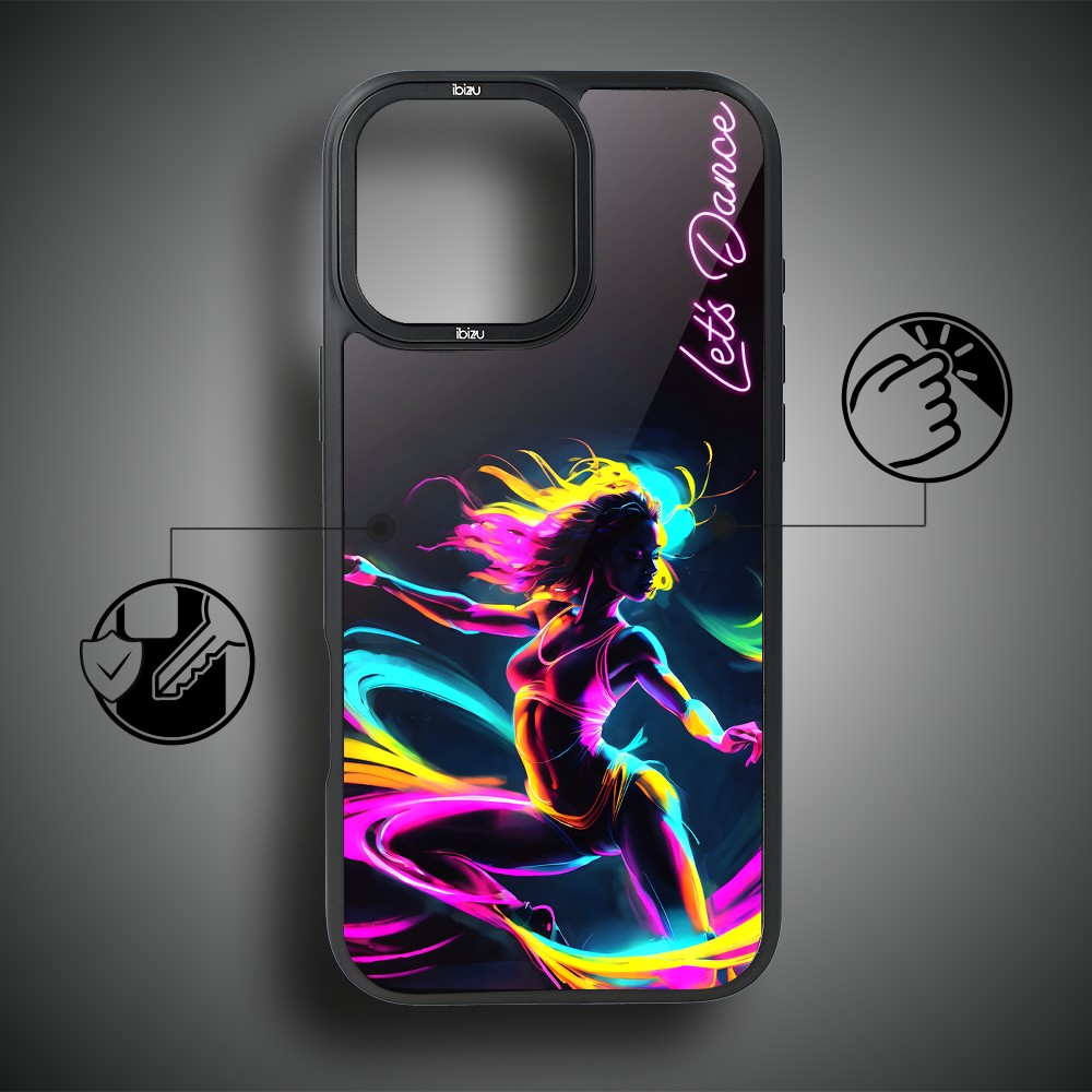 Etui do iPhone 17 IBIZU DropGuard Matt z MagSafe, #ElectroMove, Taneczny rytm (2)
