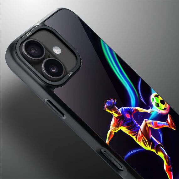 Etui do iPhone 17 IBIZU DropGuard Matt z MagSafe, #ElectroMove, W rytmie piłki nożnej (2)