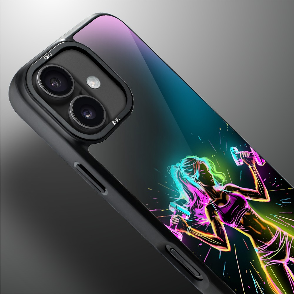 Etui do iPhone 17 IBIZU DropGuard Matt z MagSafe, #ElectroMove, Wibracja fitness (1)