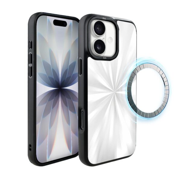 Etui do iPhone 17 IBIZU DropGuard Matt z MagSafe, Ethereal Essence, Perłowy Blask