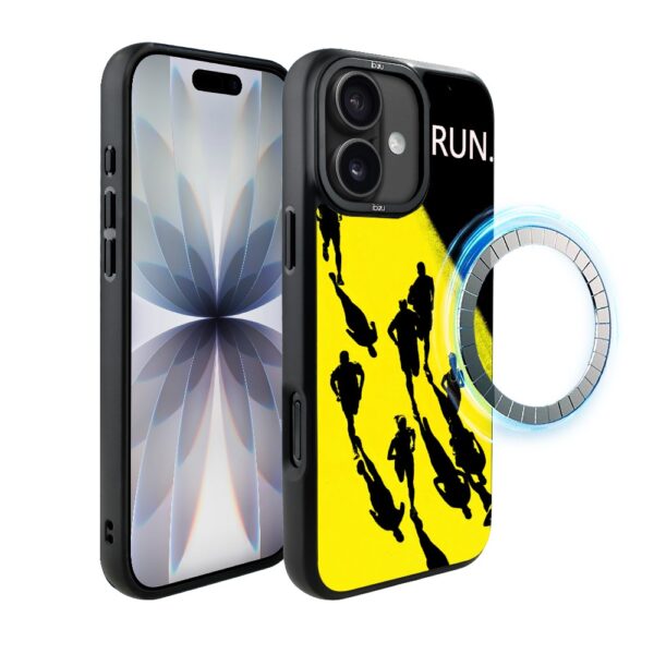 Etui do iPhone 17 IBIZU DropGuard Matt z MagSafe, #Move, Bieg Mistrzów