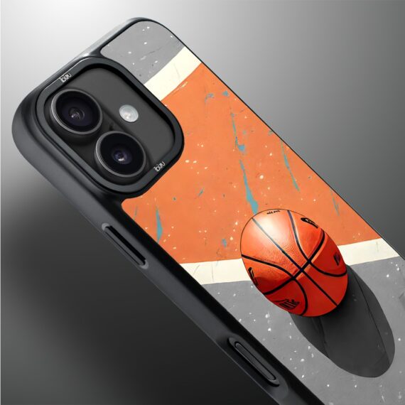 Etui do iPhone 17 IBIZU DropGuard Matt z MagSafe, #Move, Koszykówka (2)
