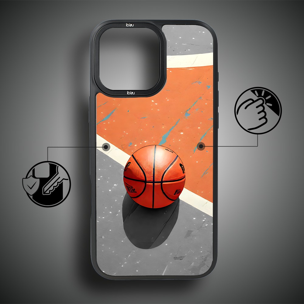 Etui do iPhone 17 IBIZU DropGuard Matt z MagSafe, #Move, Koszykówka (4)