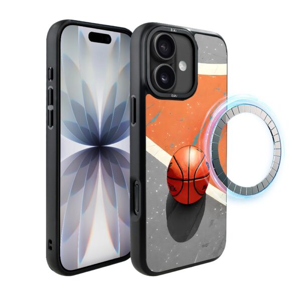 Etui do iPhone 17 IBIZU DropGuard Matt z MagSafe, #Move, Koszykówka