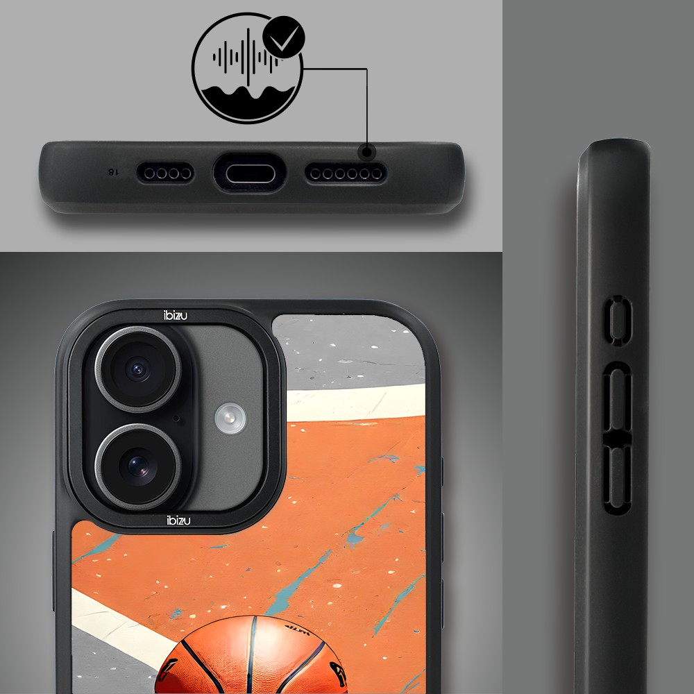 Etui do iPhone 17 IBIZU DropGuard Matt z MagSafe, #Move, Koszykówka (8)