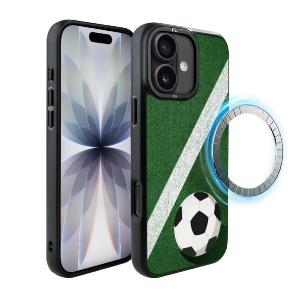 Etui do iPhone 17 IBIZU DropGuard Matt z MagSafe, #Move, Przy boisku