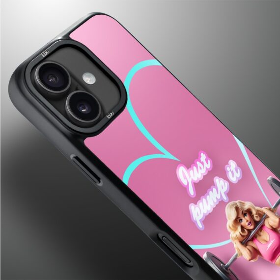 Etui do iPhone 17 IBIZU DropGuard Matt z MagSafe, #Move, Pump it love (2)