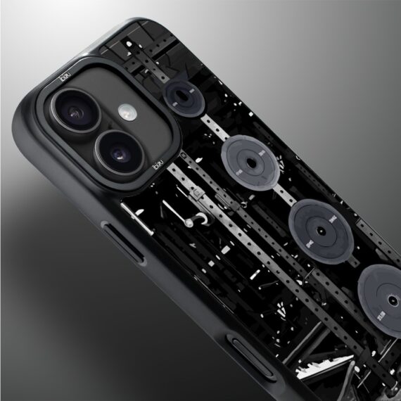 Etui do iPhone 17 IBIZU DropGuard Matt z MagSafe, #Move, Stacja żelazo (2)