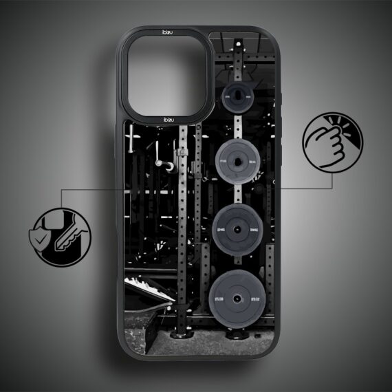 Etui do iPhone 17 IBIZU DropGuard Matt z MagSafe, #Move, Stacja żelazo (4)