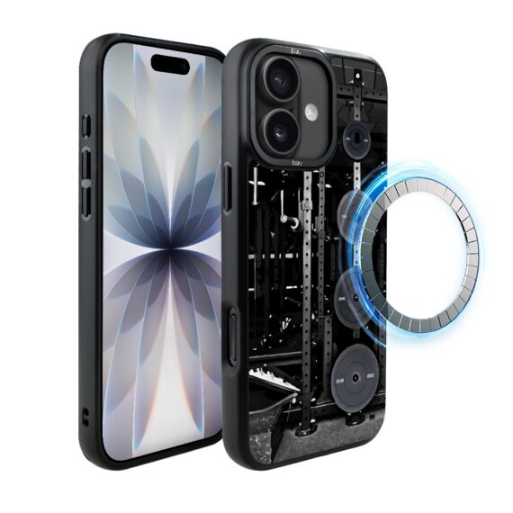 Etui do iPhone 17 IBIZU DropGuard Matt z MagSafe, #Move, Stacja żelazo (5)