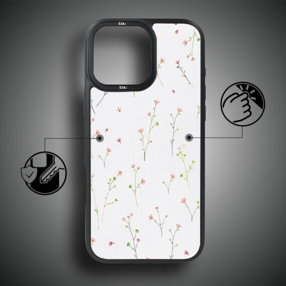 Etui do iPhone 17 IBIZU DropGuard Matt z MagSafe, Pastel Bloom, Polna fantazja (7)