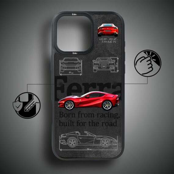 Etui do iPhone 17 IBIZU DropGuard Matt z MagSafe, TechDrive, 812 Superfast (7)