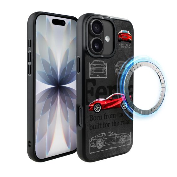 Etui do iPhone 17 IBIZU DropGuard Matt z MagSafe, TechDrive, 812 Superfast (8)