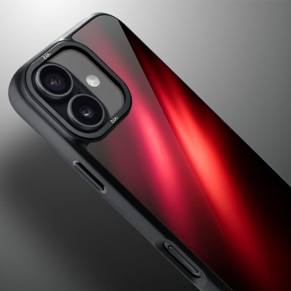 Etui do iPhone 17 IBIZU DropGuard Matt z MagSafe, Twilight Dreams, Czerwona Nebula3