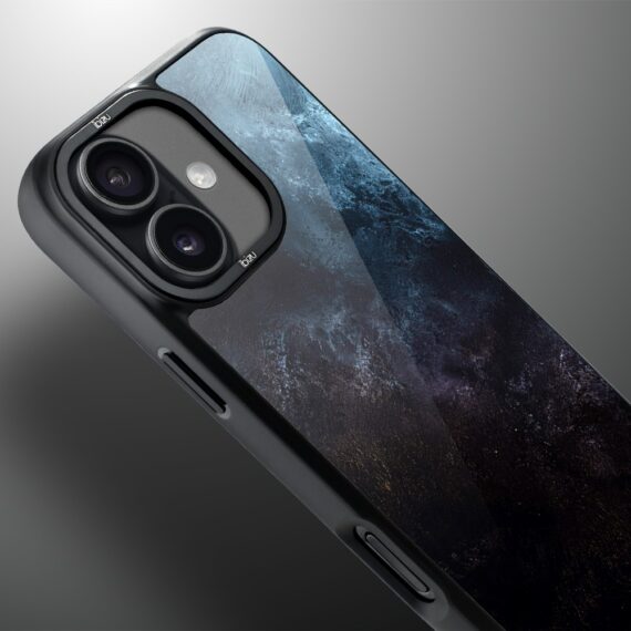 Etui do iPhone 17 IBIZU DropGuard Matt z MagSafe, Twilight Dreams, Deep Ocean3