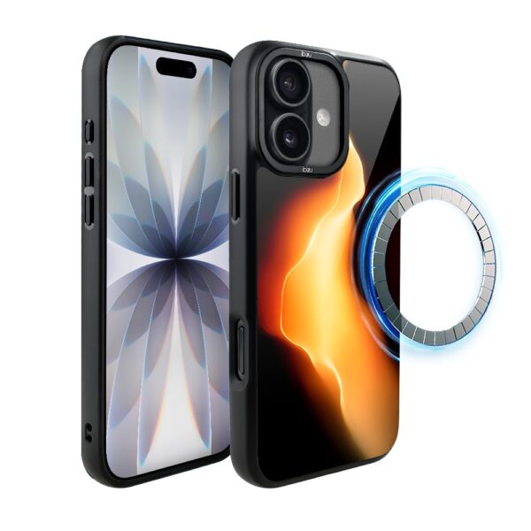 Etui do iPhone 17 IBIZU DropGuard Matt z MagSafe, Twilight Dreams, Eclipse