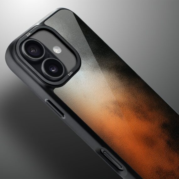 Etui do iPhone 17 IBIZU DropGuard Matt z MagSafe, Twilight Dreams, Ember3