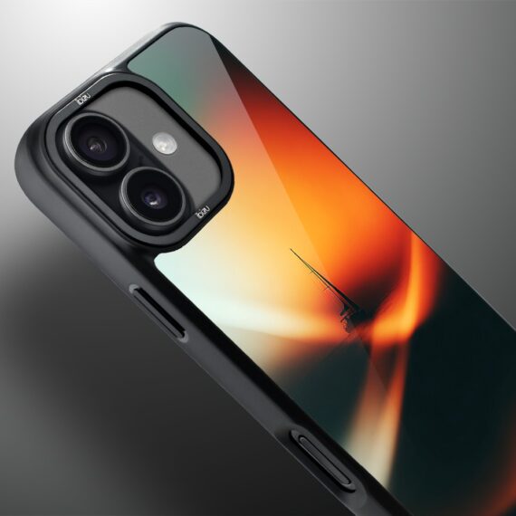 Etui do iPhone 17 IBIZU DropGuard Matt z MagSafe, Twilight Dreams, Golden Hour3