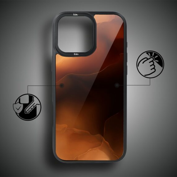 Etui do iPhone 17 IBIZU DropGuard Matt z MagSafe, Twilight Dreams, Mars Sunset5