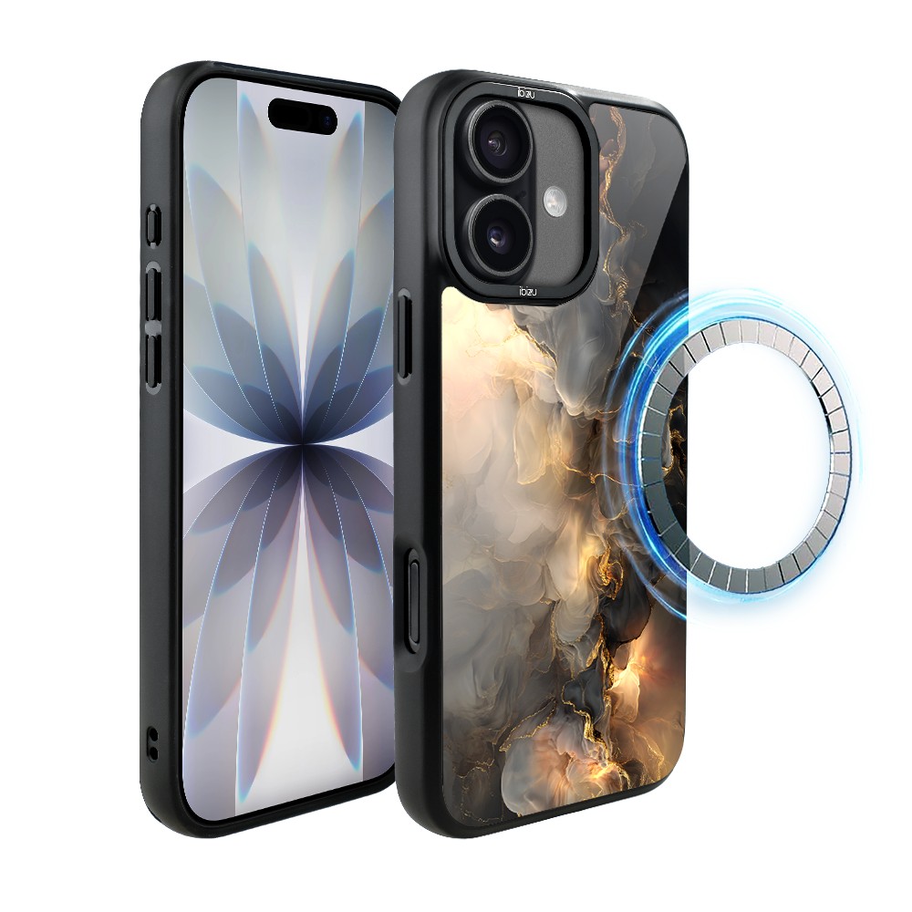 Etui do iPhone 17 IBIZU DropGuard Matt z MagSafe, Twilight Dreams, Stardust