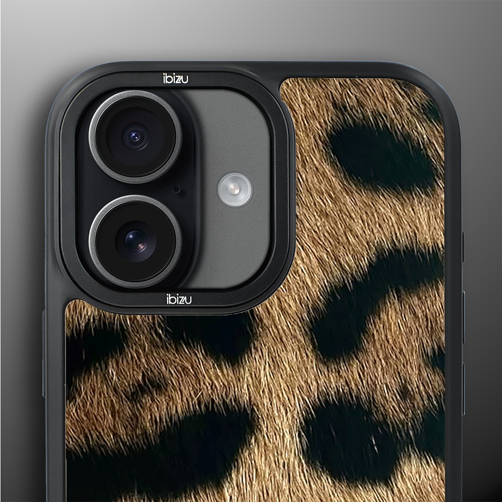 Etui do iPhone 17 IBIZU DropGuard Matt z MagSafe, Zew Natury, Lampart1 (1)