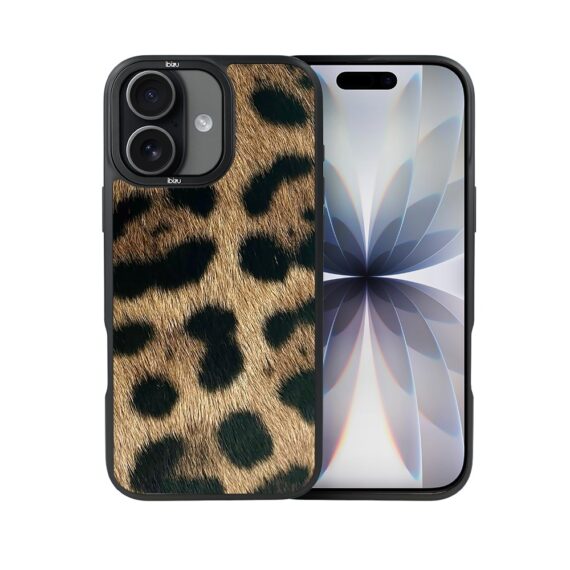 Etui do iPhone 17 IBIZU DropGuard Matt z MagSafe, Zew Natury, Lampart1 (8)