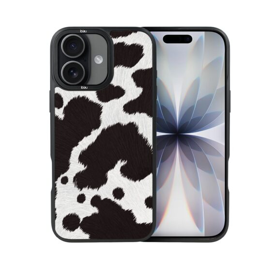 Etui do iPhone 17 IBIZU DropGuard Matt z MagSafe, Zew Natury, Polska Krowa (1)