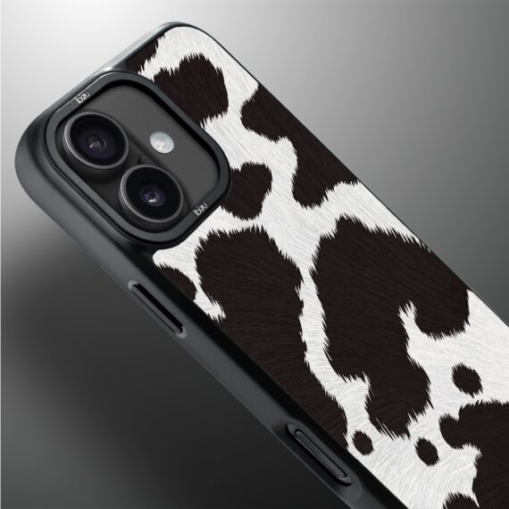 Etui do iPhone 17 IBIZU DropGuard Matt z MagSafe, Zew Natury, Polska Krowa (5)