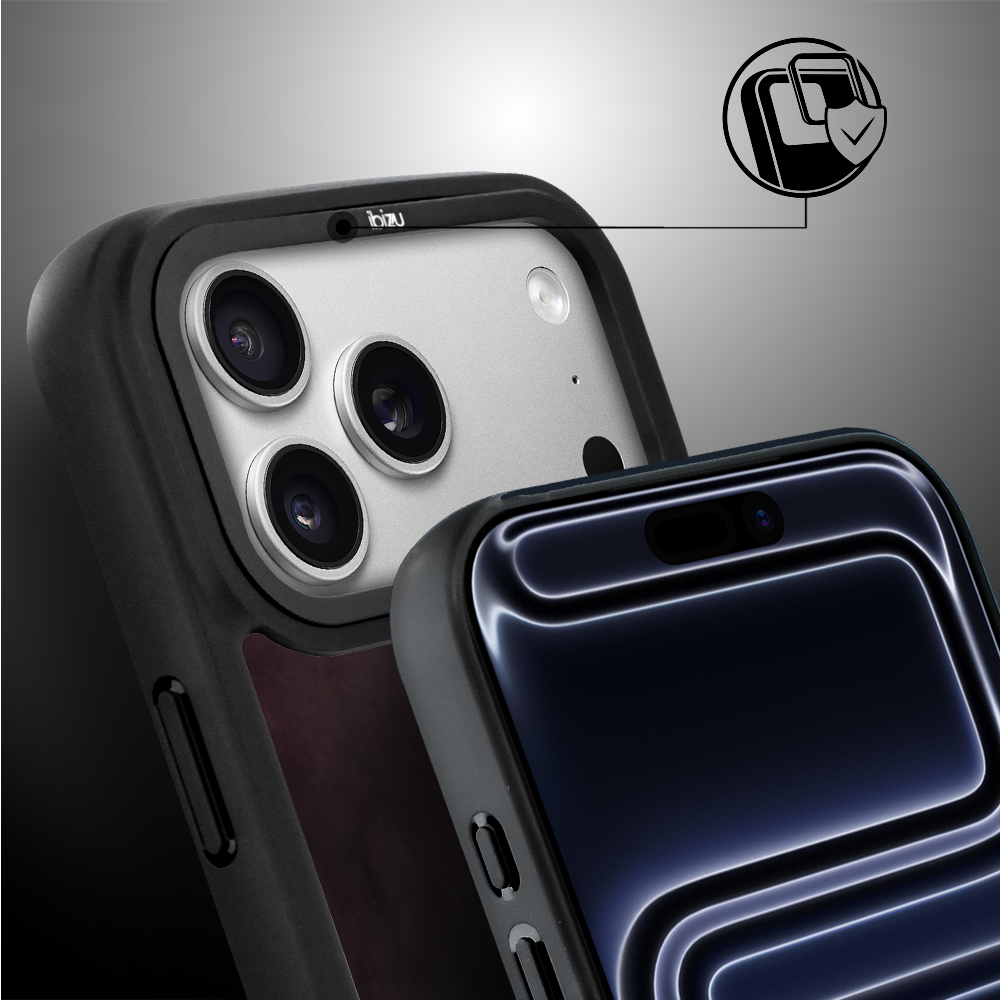 Etui do iPhone 17 Pro IBIZU DropGuard Matt z MagSafe, Leonardo Da Vinci, dama z kotem ip 17 pro-2