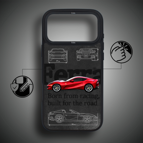 Etui do iPhone 17 Pro IBIZU DropGuard Matt z MagSafe, TechDrive, 812 Superfast ip 17 pro-5