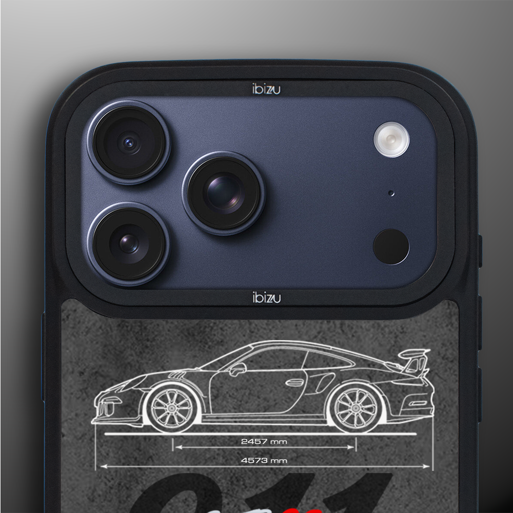 Etui do iPhone 17 Pro IBIZU DropGuard Matt z MagSafe, TechDrive, 911 GT3 RS ip 17 pro-7
