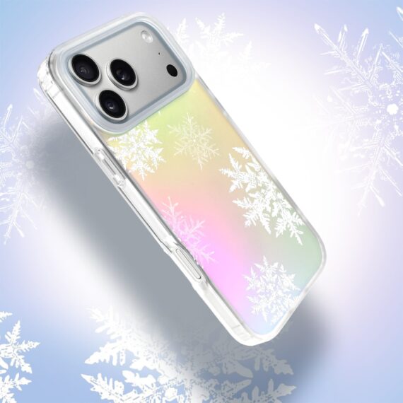 Etui do iPhone 17 Pro Max, Christmas, płatki śniegu, zmieniające kolor 17 Pro i Pro Max-4