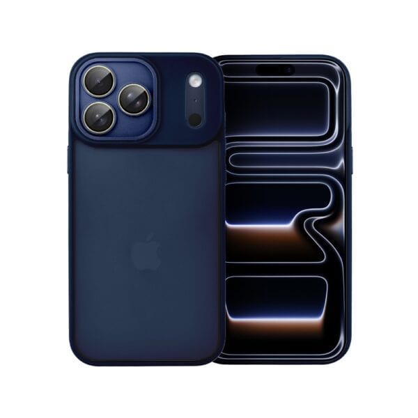 Etui do iPhone 17 Pro Color Flush, z osłoną aparatu, granatowe