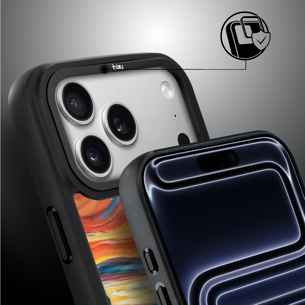 Etui do iPhone 17 Pro Max IBIZU DropGuard Matt z MagSafe, Edvard Munch, krzyk kota ip 17 pro-2