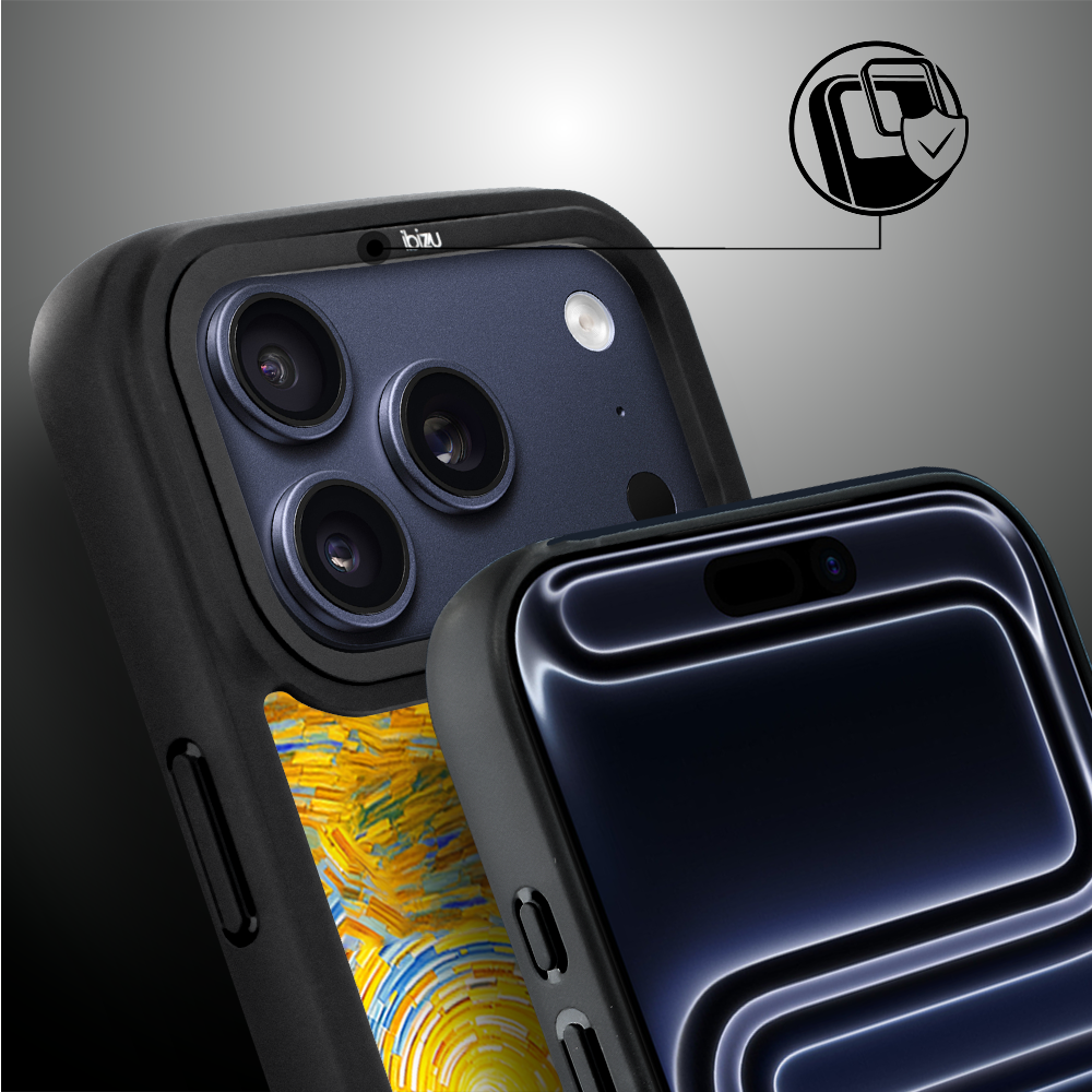Etui do iPhone 17 Pro Max IBIZU DropGuard Matt z MagSafe, Einstein ip 17 pro-2